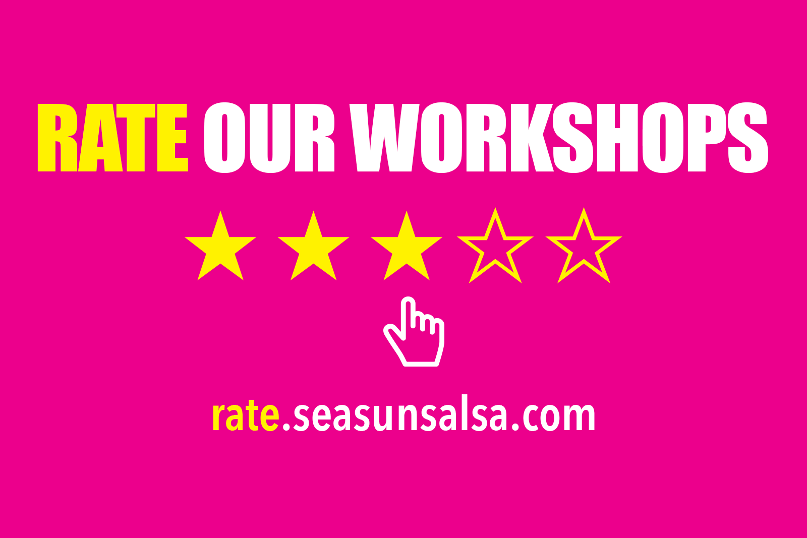 Live workshops rating