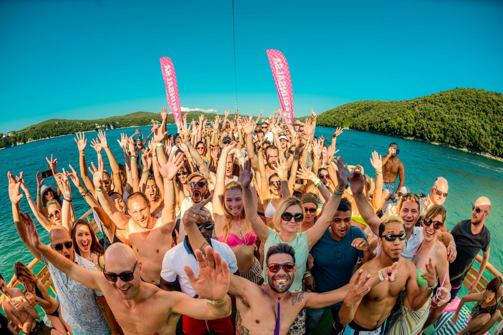 Sensual Mix Boat Trip